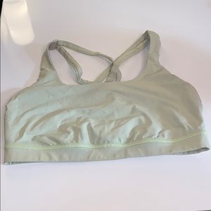Lululemon Light Lime Sports Bra